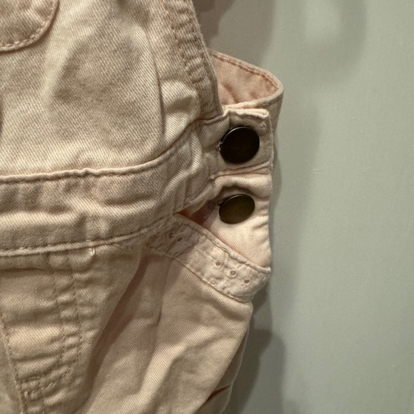 Artisan NY 12M Girls Light Pink Frill Overall Shorts - Picture 4 of 7